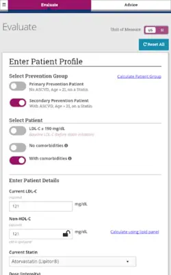 Lipid Manager android App screenshot 12